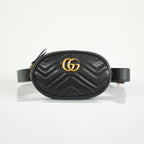 Gucci GG Black Marmont Belt Bag