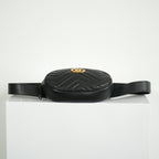 Gucci GG Black Marmont Belt Bag