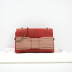Chloe June Bow Small Shoulder Bag 2013 Red And Pink
