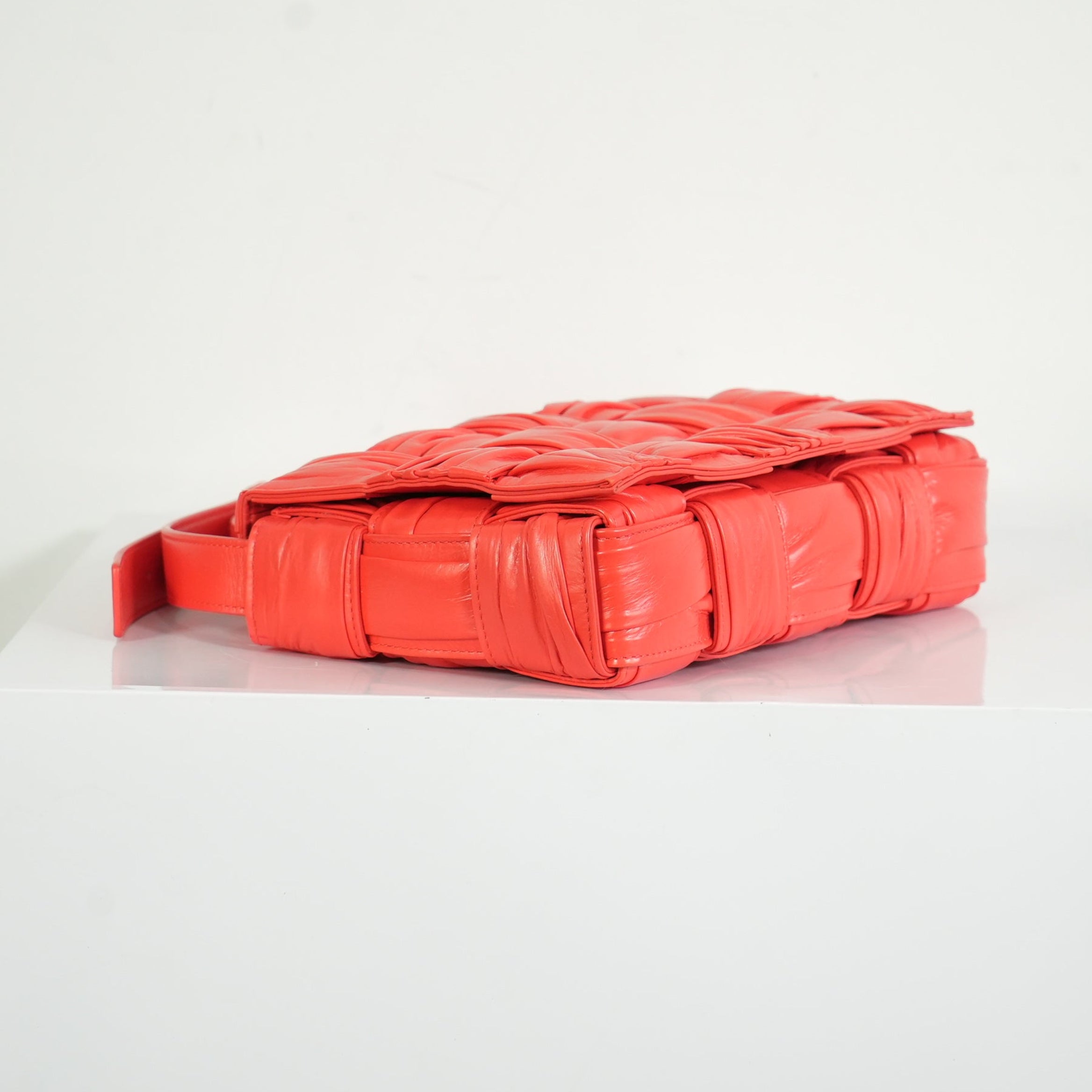 Bottega Veneta Plisse Interccio Cassette Crossbody Bag