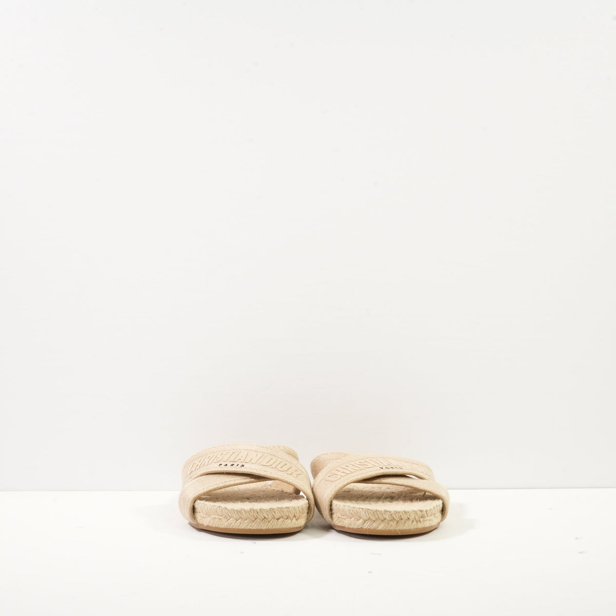 Christian Dior Granille Dway Espadrille Sandals, Size: 38.5