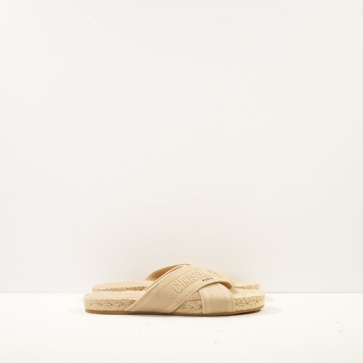 Christian Dior Granille Dway Espadrille Sandals, Size: 38.5