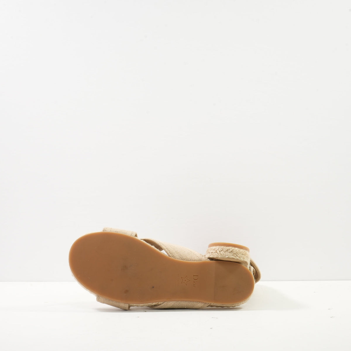 Christian Dior Granille Dway Espadrille Sandals, Size: 38.5