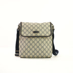 Gucci GG Supreme Crossbody Bag in Blue Monogram