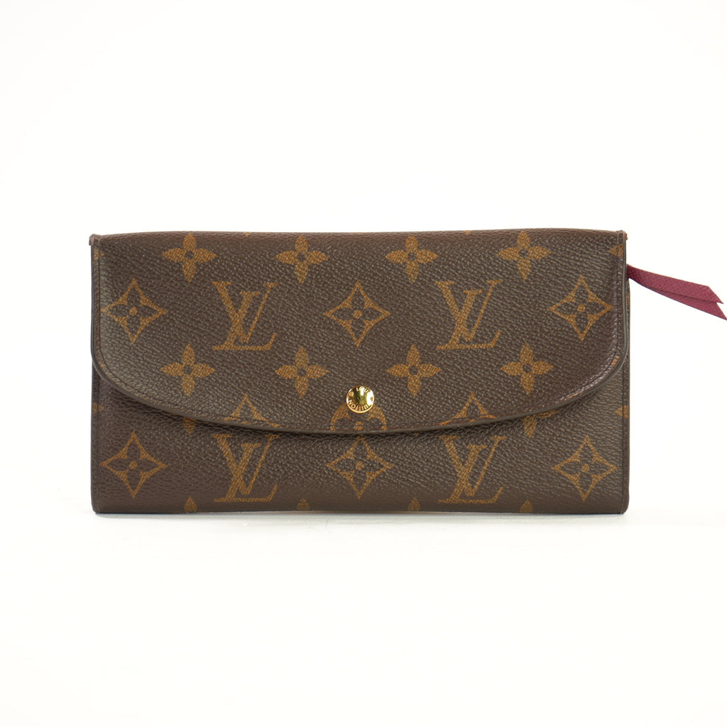 Louis Vuitton Emilie Wallet in Brown Monogram