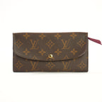 Louis Vuitton Emilie Wallet in Brown Monogram