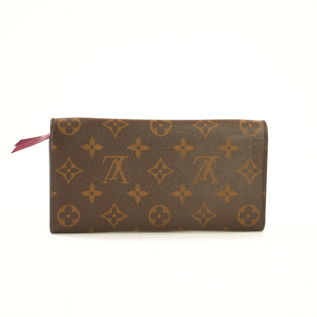 Louis Vuitton Emilie Wallet in Brown Monogram