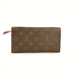 Louis Vuitton Emilie Wallet in Brown Monogram