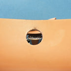 Hermes Toile Herbag Zip 31 Satchel Blue Canvas and Leather, Full Set