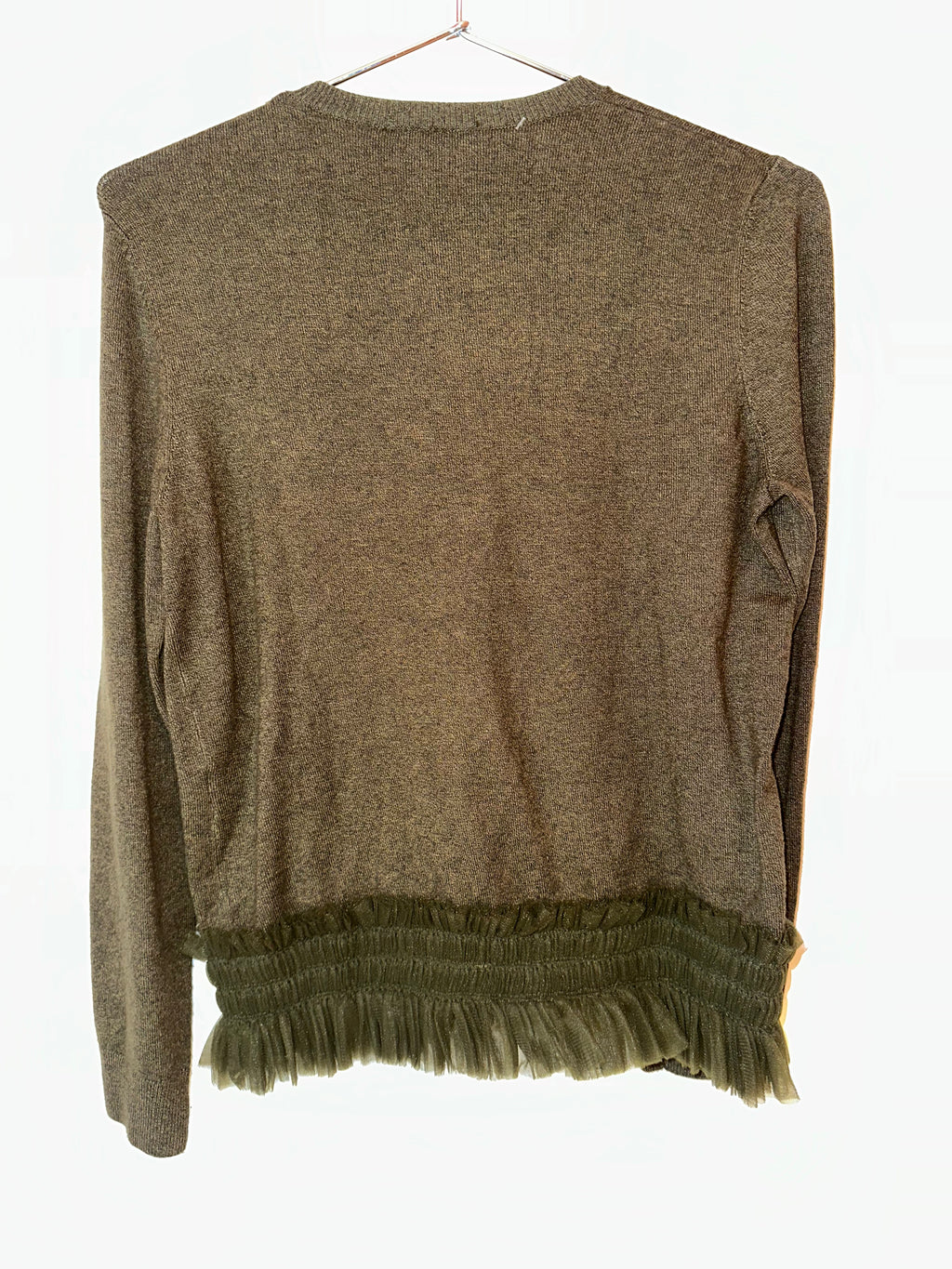 Yohji Yamamoto Tulle Bottom Cardigan