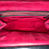 Vintage MIU MIU Flower Black Vitello Bag