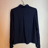 Celine Silk Button Down