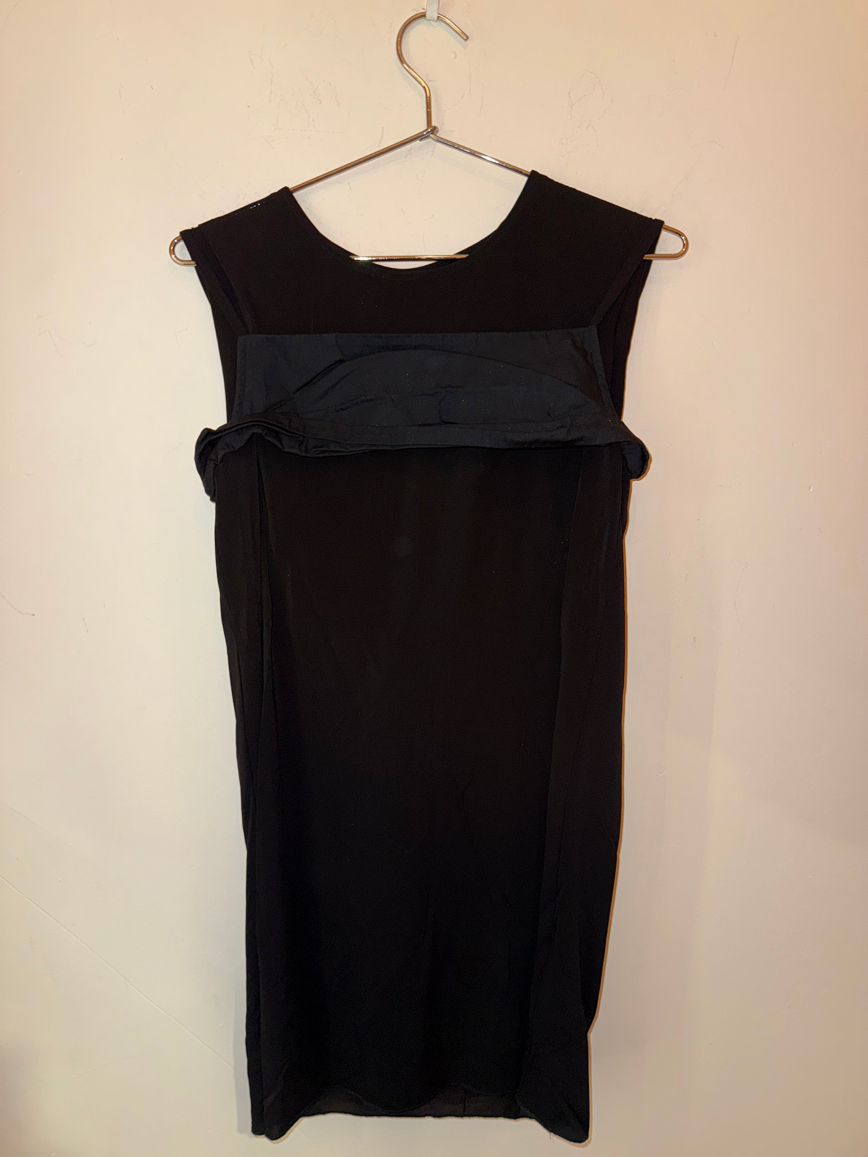 Maison Margiela Black mesh with cotton top