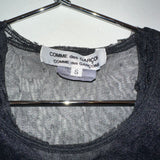 Comme Des Garçon Mesh Shirt with Extra Lining