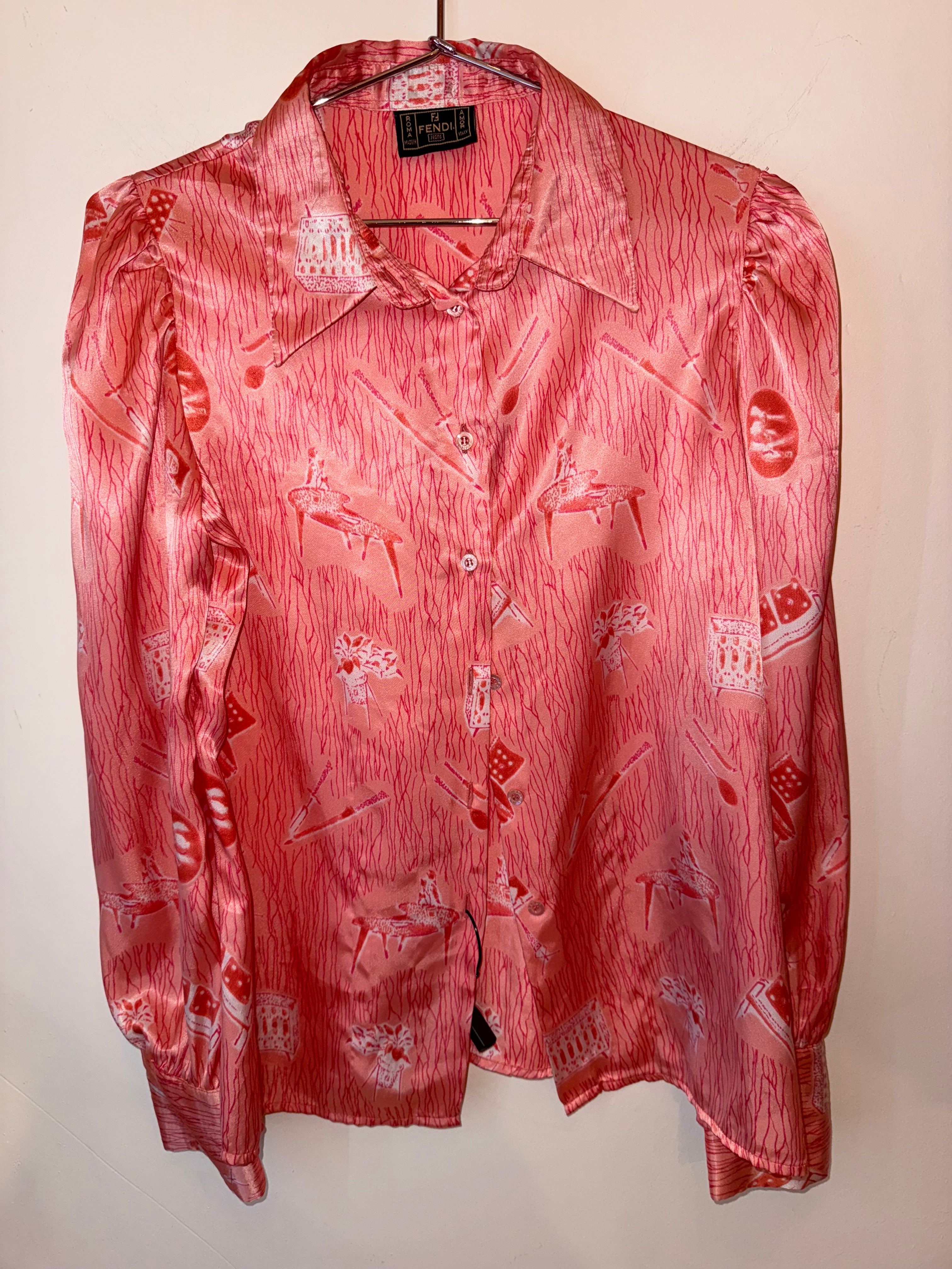 Fendi Vintage Silk Top