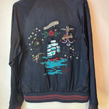 Valentino Embellished Varsity Jacket