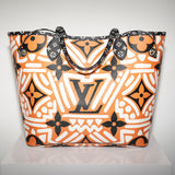 Louis Vuitton  Monogram Giant Crafty Neverfull MM Creme Caramel