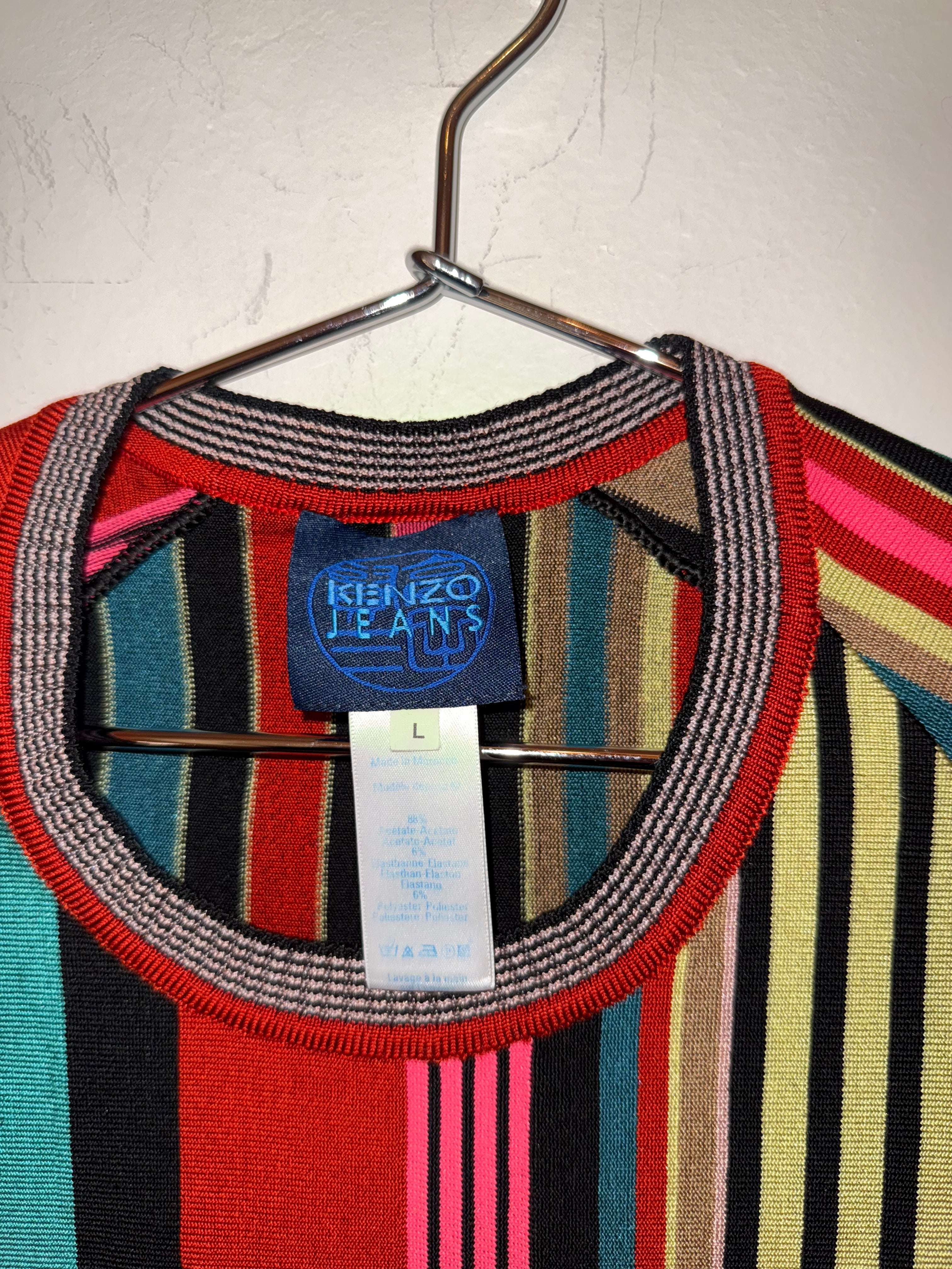 Kenzo Jeans Multi Colored Top