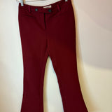 Fendi dark red trousers