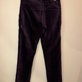 Fendi Purple Velvet Trousers