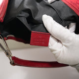 Gucci GG Red Canvas Monogram Shoulder Bag
