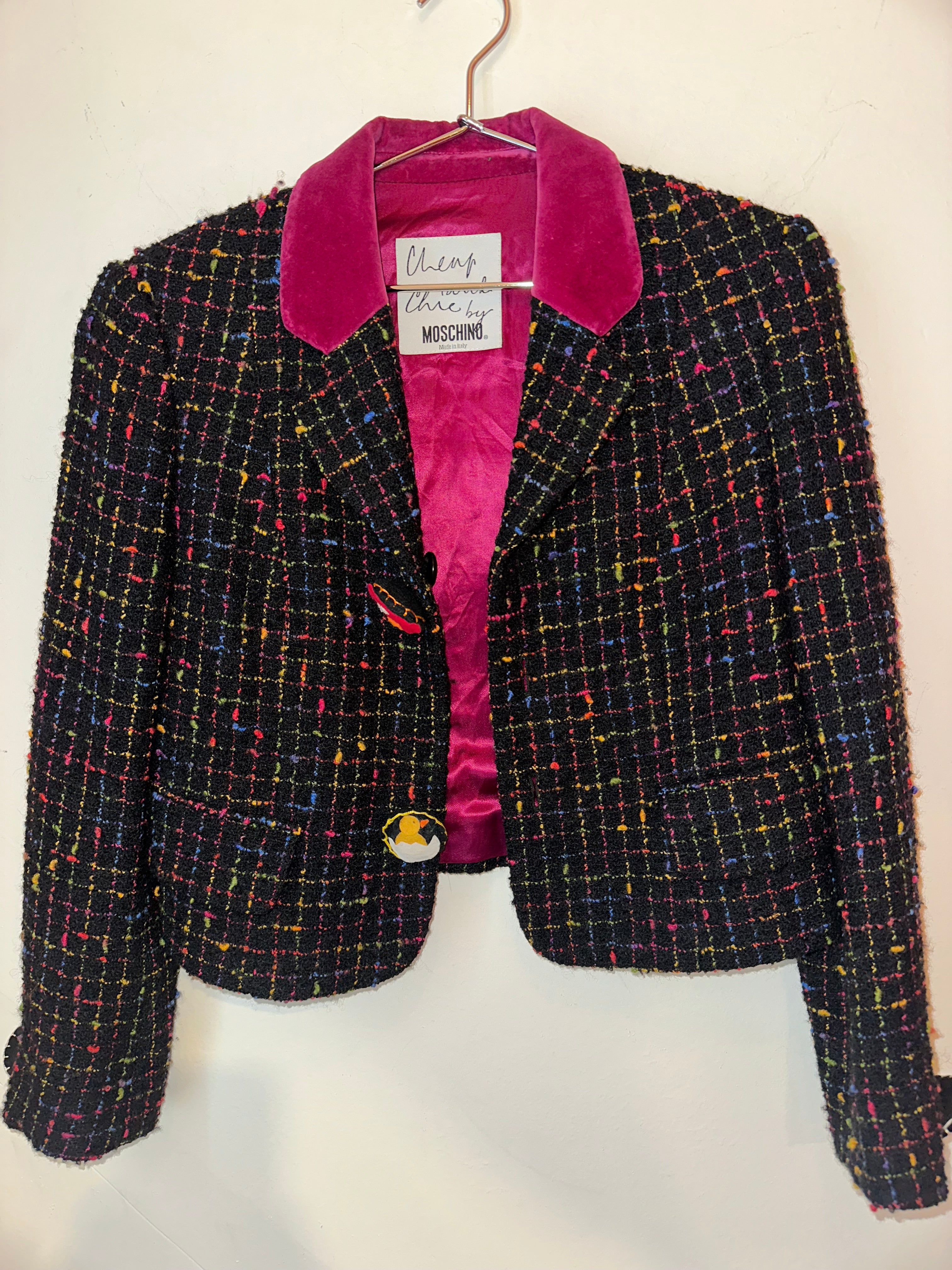 Moschino Tweed Skirt Set