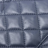 Chanel Matelasse Leather Chain Shoulder Bag Chainaround Navy Blue Gold Metal Fittings GXLA2LP7