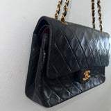 Vintage Chanel Quilted Lambskin Double Flap Bag
