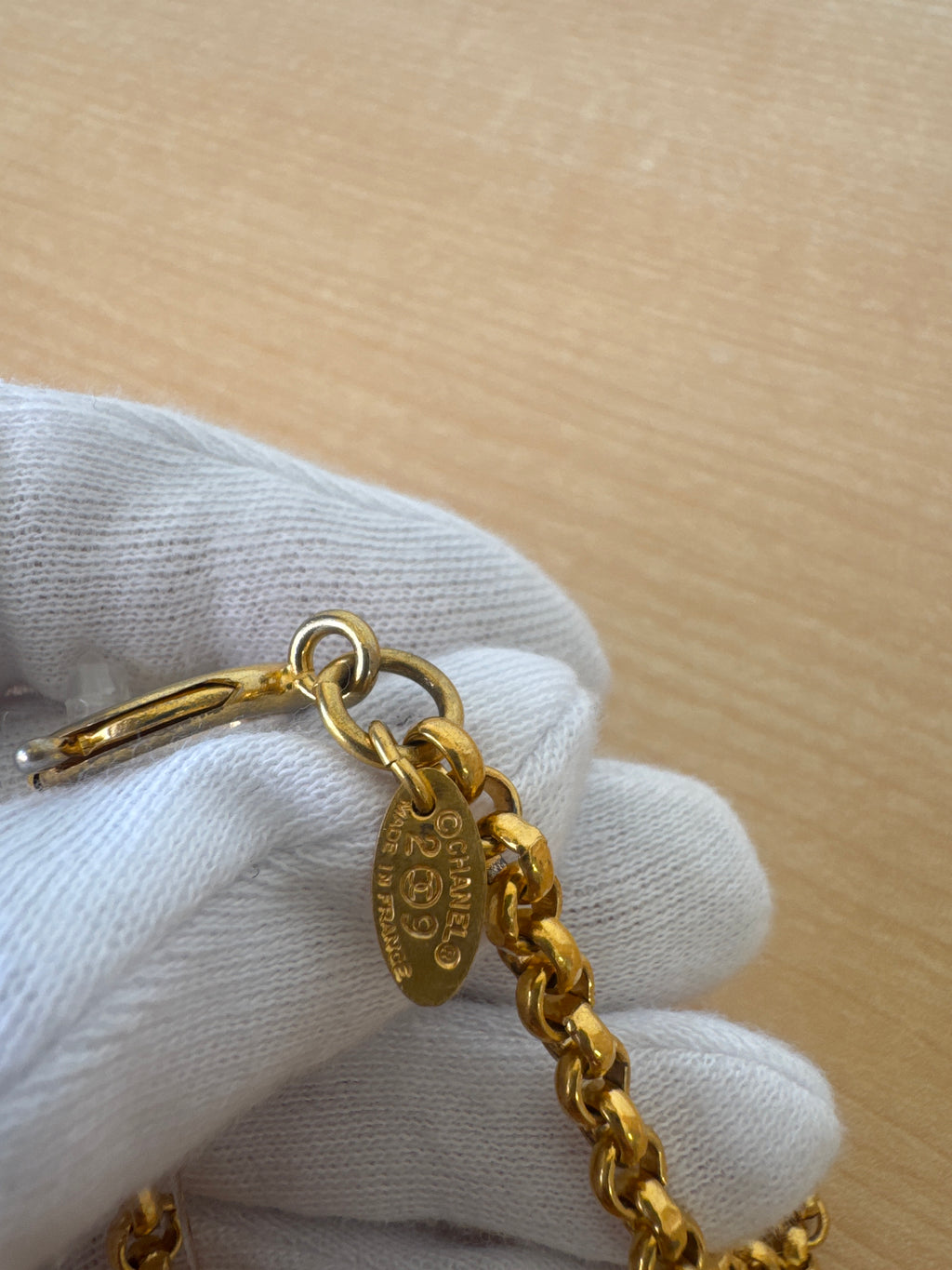 Japan Exclusive: Chanel Gold Necklace  Accessory