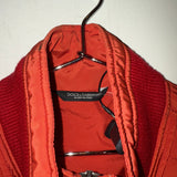 Dolce and Gabbana Orange Puffer Jacket
