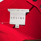 Celine Red Jacket