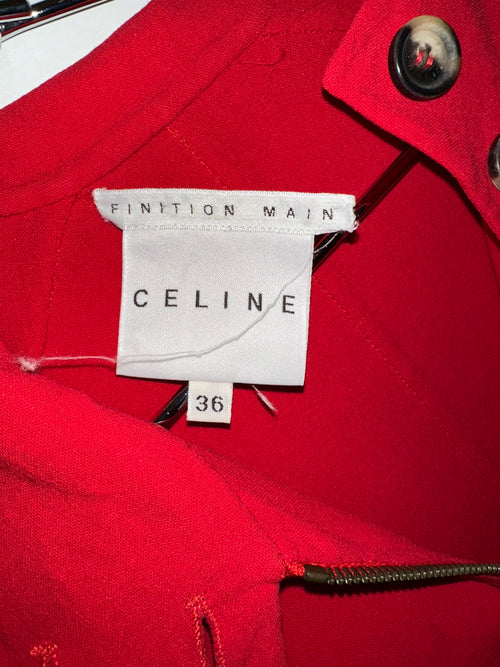 Celine Red Jacket