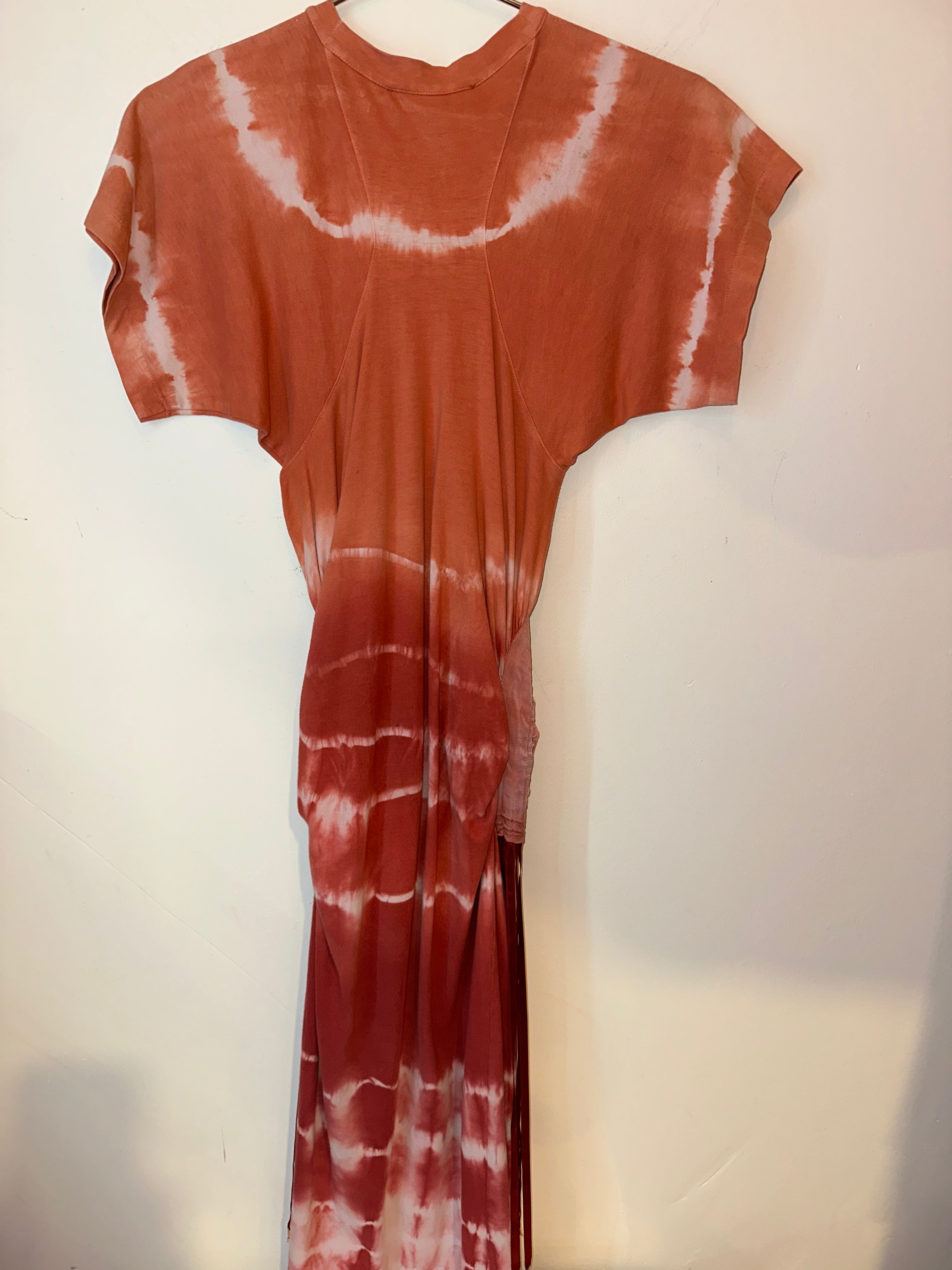 Vintage Christian Dior Tie Dye Dress