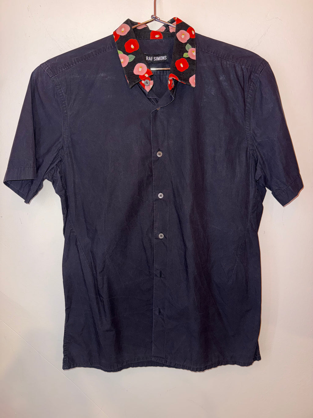 RAF Simons Floral Button Up Shirt