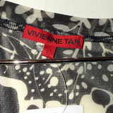 Vivienne Tam Black/White printed top size large