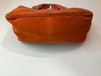 Celine Orange Monogram Handbag