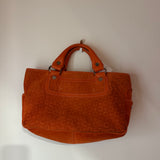 Celine Orange Monogram Handbag