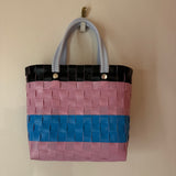 Marni Pink/Blue Woven Mini Bag