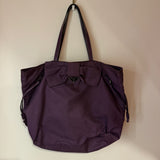 Prada Purple Tote W/ Bow