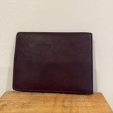 Cartier Maroon Rectangle Smaller Wallet