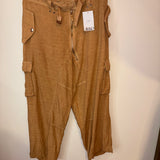 Wild And Lethal Transh Orange Cargo Pants