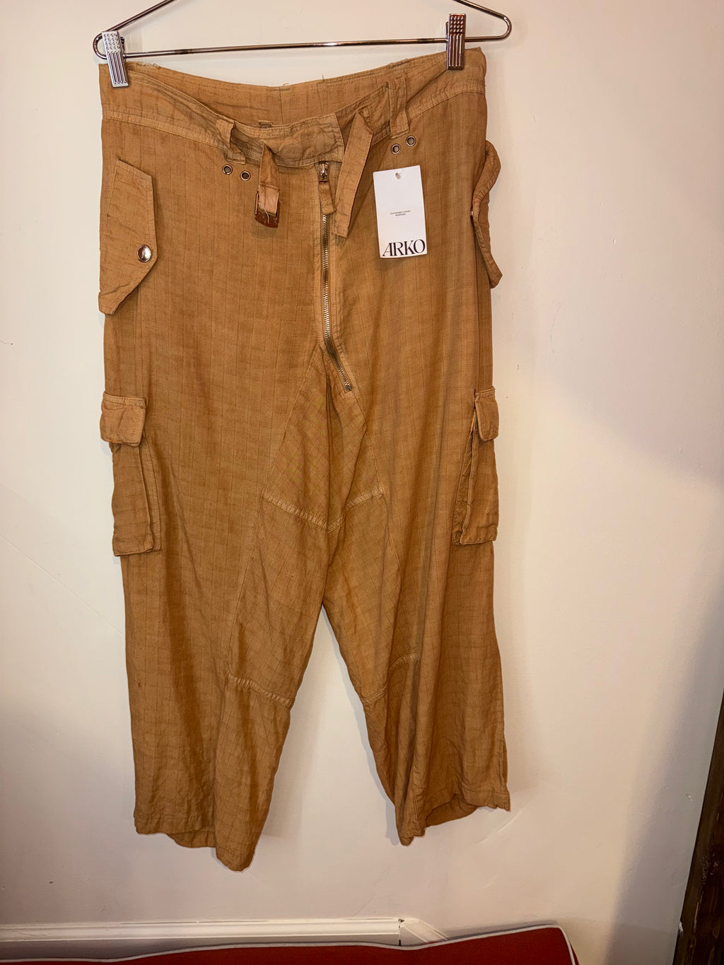 Wild And Lethal Transh Orange Cargo Pants