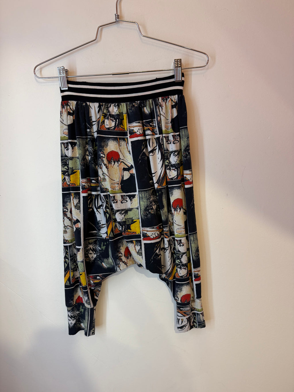 Junior Gaultier anime graphic hammer pants