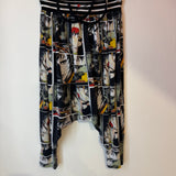 Junior Gaultier anime graphic hammer pants