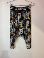 Junior Gaultier anime graphic hammer pants