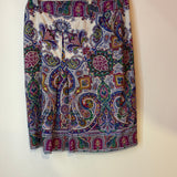 ETRO Multi Print Skirt Size 42