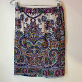 ETRO Multi Print Skirt Size 42