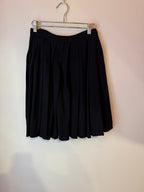 Prada Knee- Length Pleated A- Line Skirt Size 36