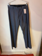 Vivienne Westwood Trousers grey/red strip