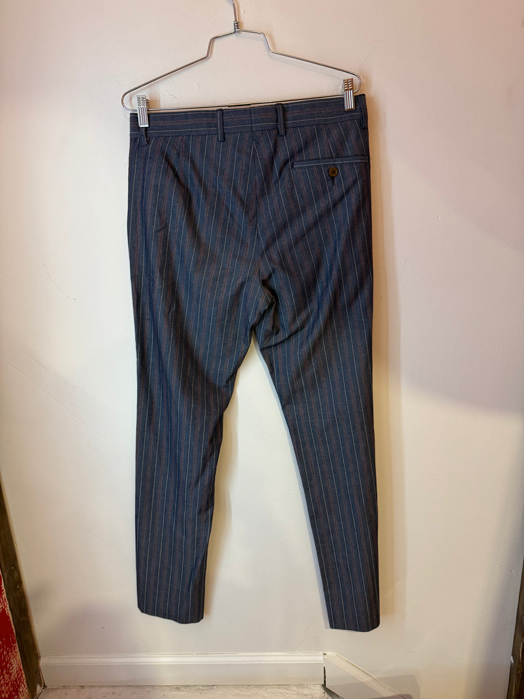 Vivienne Westwood Trousers grey/red strip